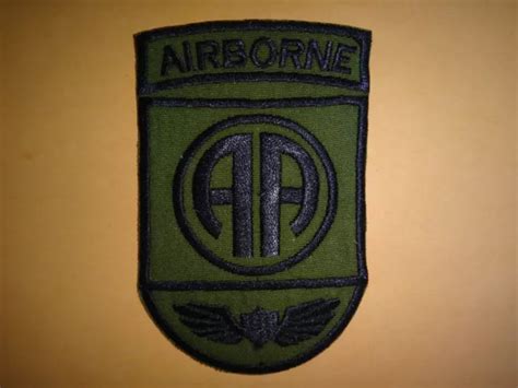 ORIGINAL VIETNAM WAR U S Army 82nd Airborne Division Uniform Patch 12