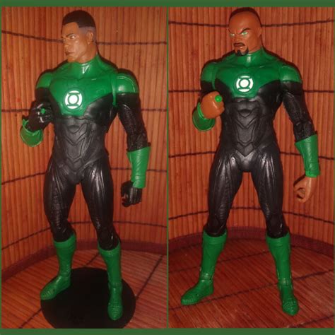 Green Lantern John Stewart Dc Multiverse Custom Action Figure