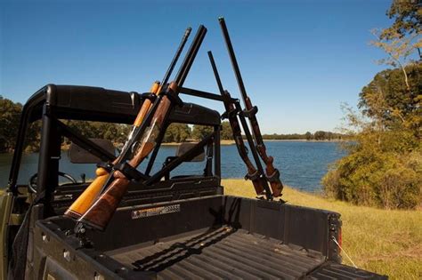 Side-By-Side Sporting Clays Gun Rack for the Polaris Ranger by Great Day