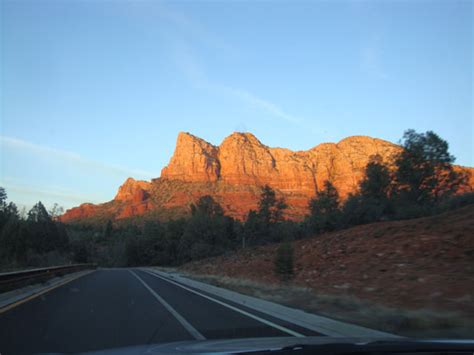 Sedona Sunset seen arriving on 2-21-12 – Films By Huey