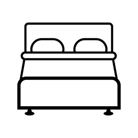 Premium Vector Bed Icon