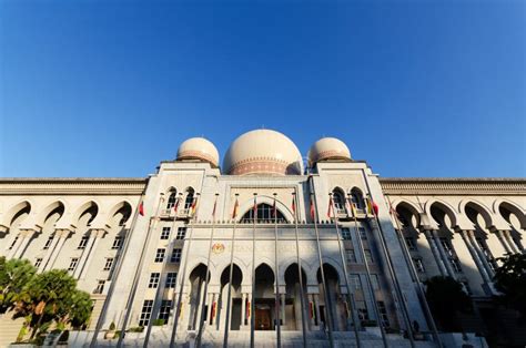 Palace of Justice Istana Kehakiman Building in Putrajaya Stock Photo ...