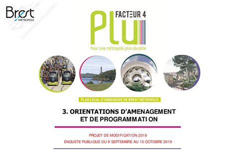 Calam O Plu De Brest M Tropole Orientations D Am Nagement Et De