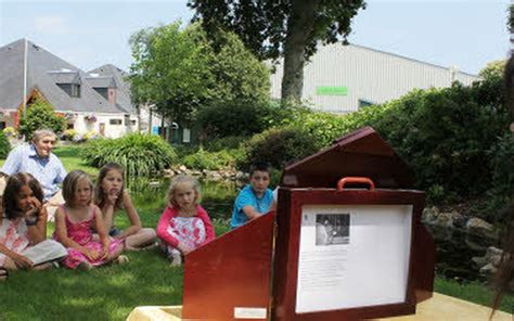 Bibliothèque Les enfants découvrent le kamishibaï Le Télégramme