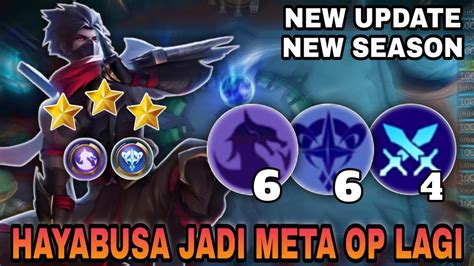 META HAYABUSA TERSAKIT IS BACK COMBO OP MAGIC CHESS UPDATE TERBARU