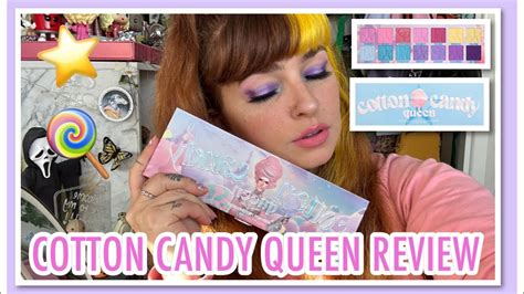 Cotton Candy Queen Palette Review Jeffree Star Cosmetics Youtube