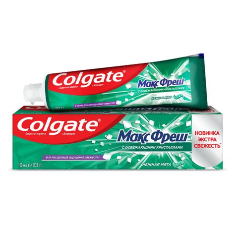 Colgate Зубная паста Макс Фреш Нежная мята 100 мл 1 шт - купить, цена и ...