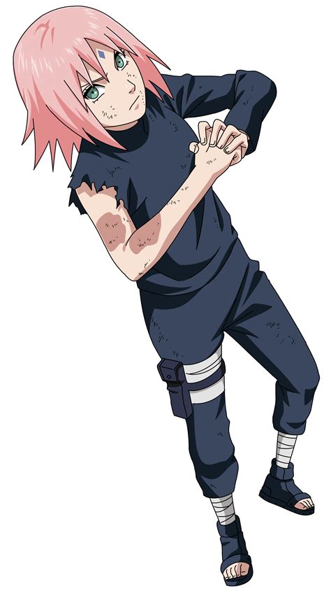 Sakura Haruno Ninja War Render By Arisusenpai On Deviantart