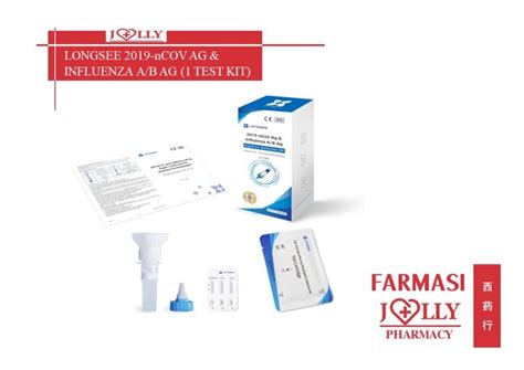 Jolly Pharmacy Longsee Ncov Ag Influenza A B Ag Rapid Detection