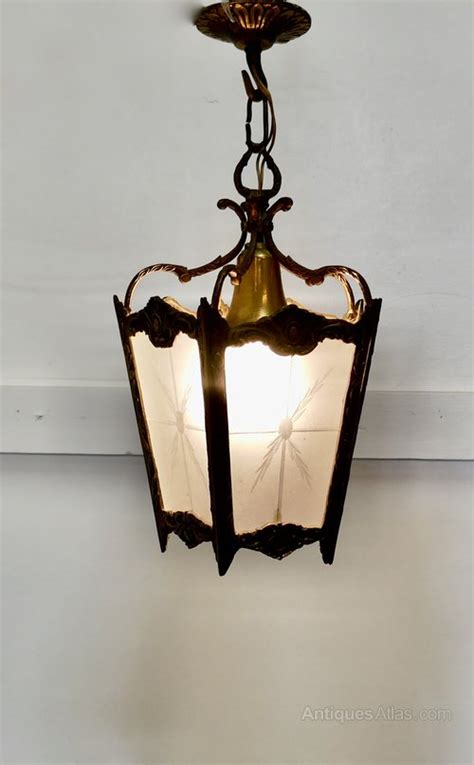 Antiques Atlas French Art Deco Hall Lantern Pendant