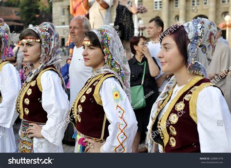 Members Folk Group Albanian Culture Society Stock Photo 208881478