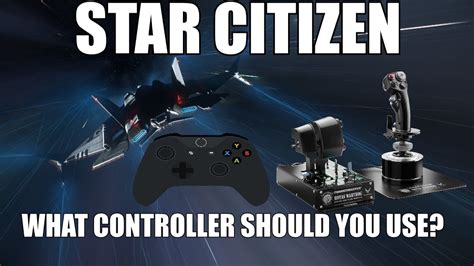 What Controller Should You Use In Star Citizen Hotas Game Pad Dual