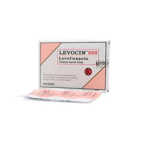 Levocin 500 Mg 6 Tablet Kegunaan Efek Samping Dosis Dan Aturan Pakai