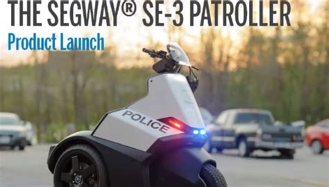 Segways New Sr 3 Three Wheeler Police Patroller Autoevolution