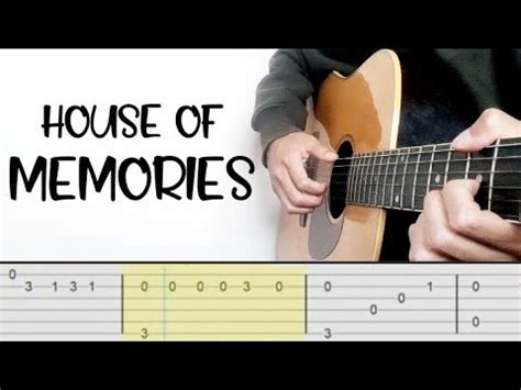 Panic At The Disco House Of Memories Fingerstyle Guitar Tab YouTube