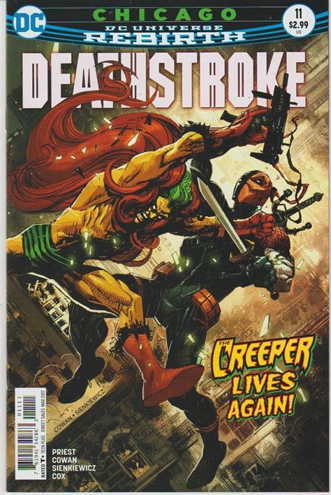 Deathstroke 11 Cover A Nm Dc 2016 Series K6 Comic Books Modern