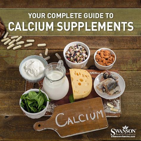 Your Complete Guide to Calcium Supplements | Swanson Health Hub