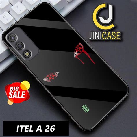 Jual Jini Case Eyes Case Itel A Vision Vision Vision