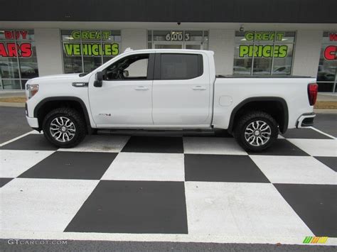 2020 Summit White Gmc Sierra 1500 At4 Crew Cab 4wd 143798390 Photo 16