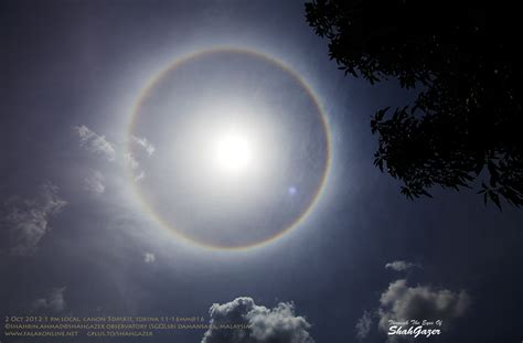 Astrophoto Spectacular Degree Sun Halo Over Kuala Lumpur Universe