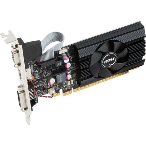 MSI GeForce GT 710 Low Profile Graphics Card GT 710 2GD5 LP B H