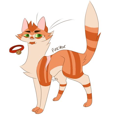 Warrior Cats How To Draw Firestar