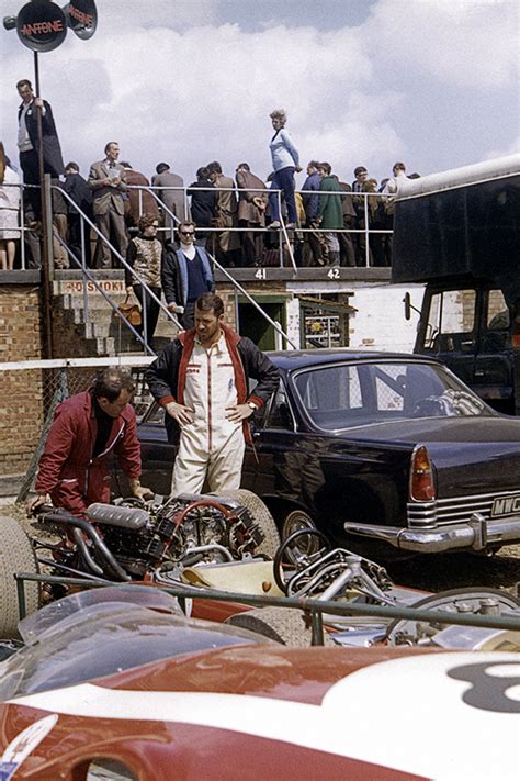 1966 Silverstone XVIII BRDC International Trophy Heini Mader And Jo