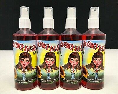 LA CHICA FRESITA 250ML CAR AIR FRESHENER SPRAY STRAWBERRY FRESA 4PCS EBay