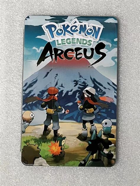 Pokémon Legends Arceus Steelbook Case customno Etsy Israel