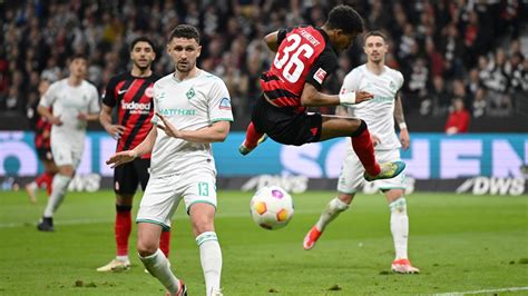 Bundesliga Eintracht Verpasst Sieg Gegen Werder Zdfmediathek