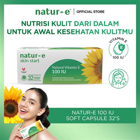 Promo Natur E Skin Start Natural Vitamin E Iu S Suplemen