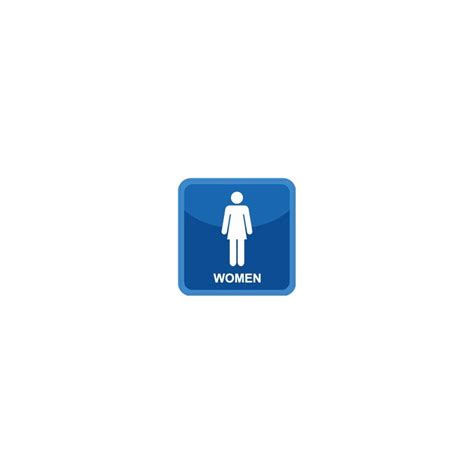 WC Toilettes Women Femmes 8366 Autocollant Sticker