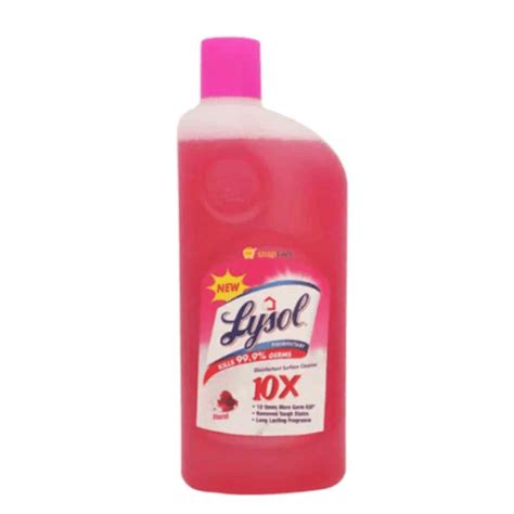 Lysol Floral Disinfectant Surface Cleaner Ml Quickee