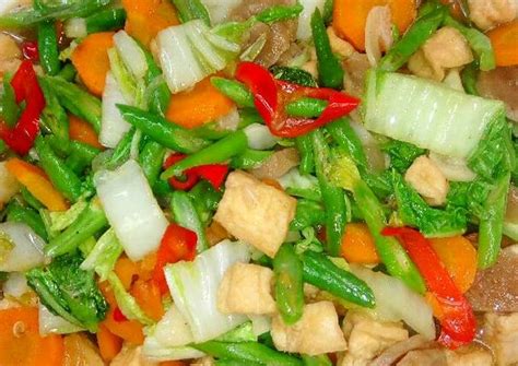 Resep Tumis Sayur Campur Sari Simpel🙏 Bumbu Iris Oleh Kaka Beryl