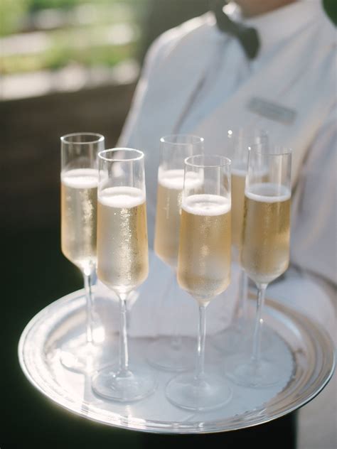 Food And Drink Photos Champagne On Tray Inside Weddings