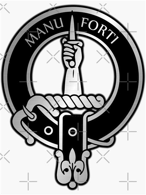 "Clan MacKay Crest " Sticker by taylors8 | Redbubble