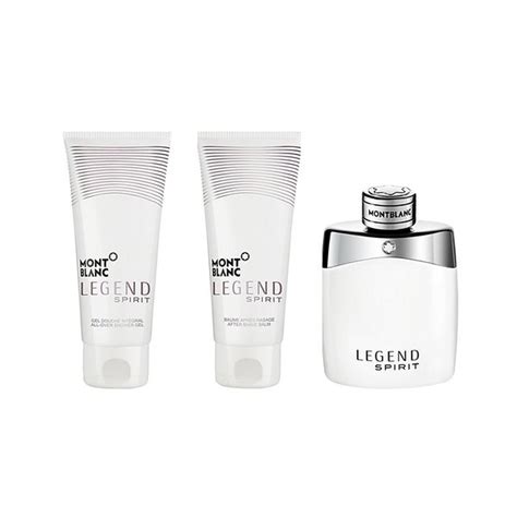 MONT BLANC LEGEND SPIRIT 3 PCS GIFT SET FOR MEN - FragranceCart.com