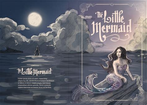 The Little Mermaid [book cover] on Behance