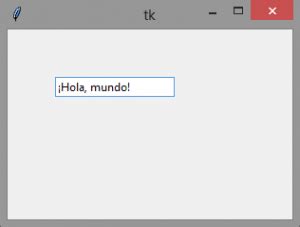 Caja De Texto Entry En Tcl Tk Tkinter Recursos Python