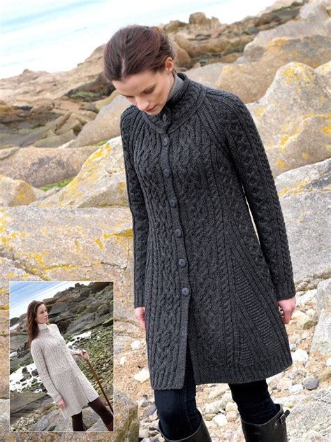 Ladies Aran Knitwear By Natallia Kulikouskaya At Sweaters For Women Aran Sweater