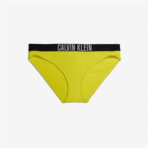 Calvin Klein Classic Bikini Kadın Sarı Bikini Altı KADIN Mayo Bikini