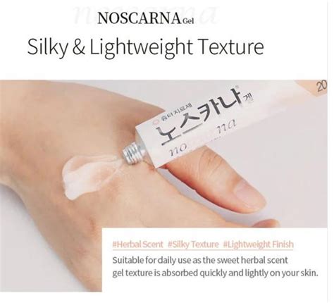 Noscana Gel 20g Surgery Scar Ointment Wound Acne Keloid Scar Cream ...