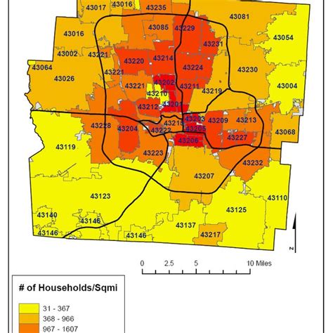 Columbus Ohio Zip Code Map Time Zone Map | Images and Photos finder