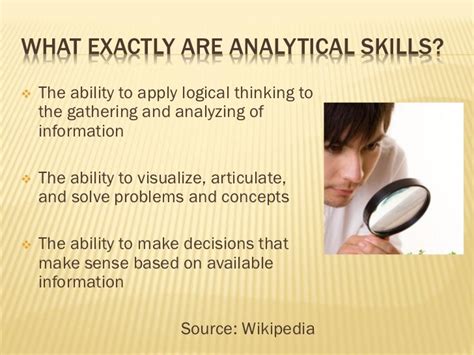 Developing Your Analytical Skills