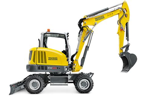 Wacker Neuson Wheeled Excavator EW65 Kheng Sun Hiring Equipments