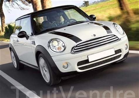 Bandes Décors Adhesif De Capot Coffre Mini Cooper Saint Martin