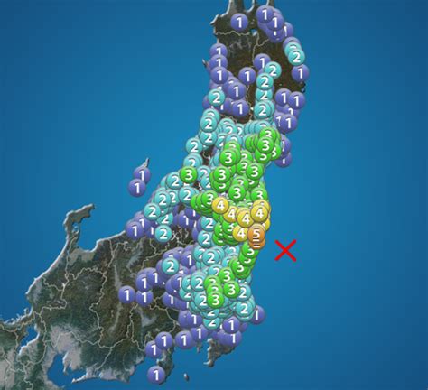 福島県で震度5弱 津波なし｜biglobeニュース