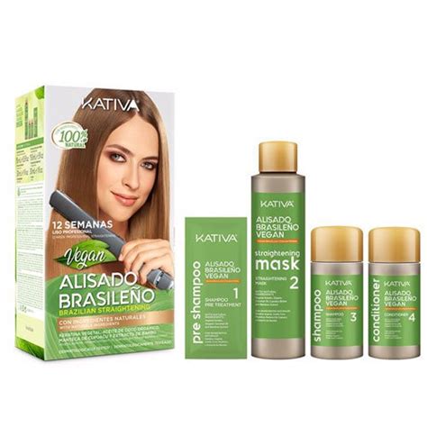 Kit Alisado Brasile O Kativa Vegano Ml Brasilybelleza