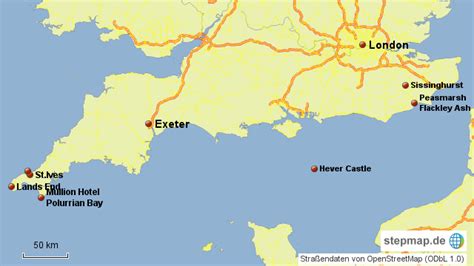 Stepmap S Dengland Landkarte F R Europa