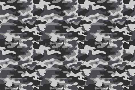 Grey Camouflage Stock Vector Illustration Of Military 5456310